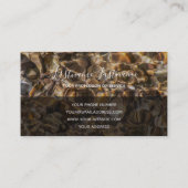 stromend water in helder bekken voor de geestelijk visitekaartje (Achterkant)