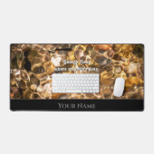 Stromend water motivatie citaat positieve mindset bureaumat (Keyboard & Muis)