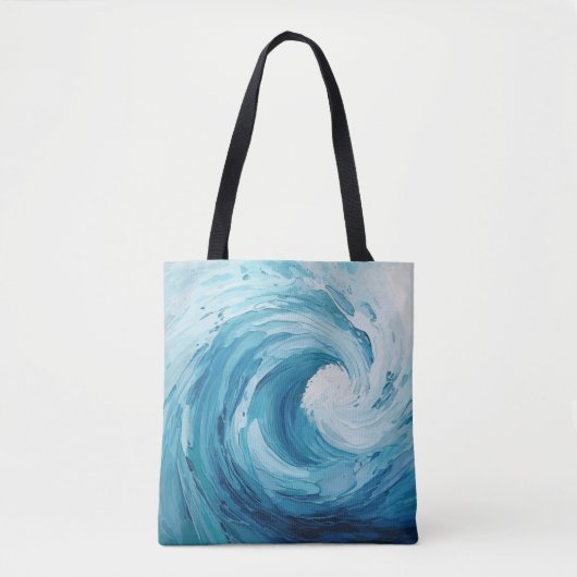 stromend water tote bag (Voorkant)