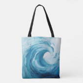 stromend water tote bag (Achterkant)