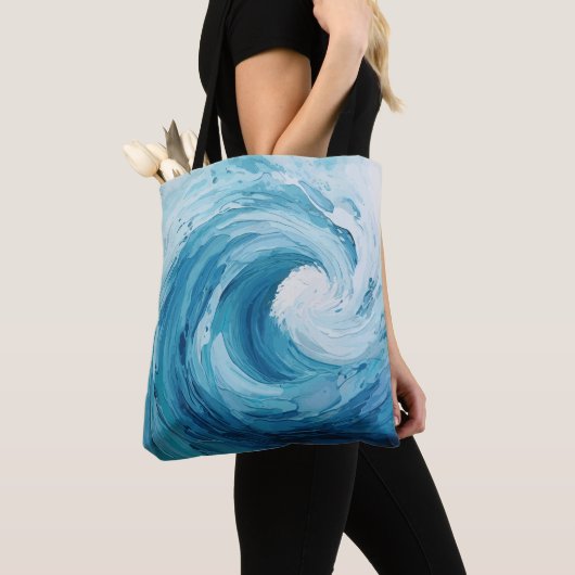 stromend water tote bag (Dichtbij)