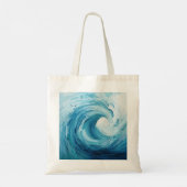 stromend water tote bag (Achterkant)