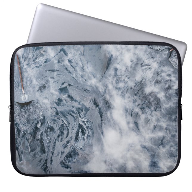 stromend waterlichaam laptop sleeve (Voorkant)