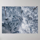 stromend waterlichaam poster (Voorkant)