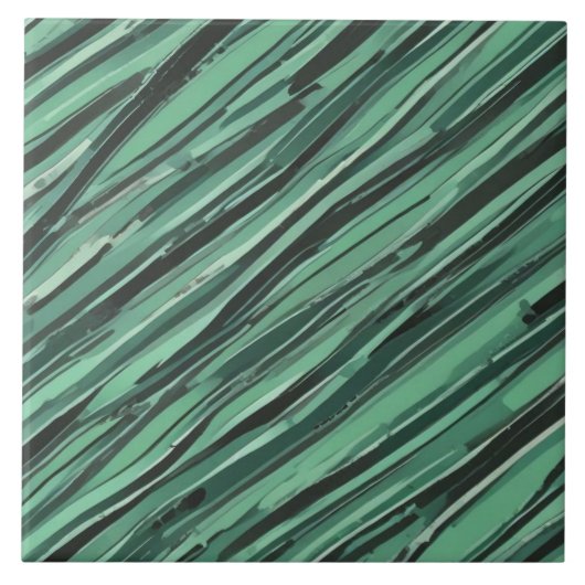 stromend zeewier tegeltje (Voorkant)