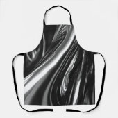 Stromend zilver metaal schort (Voorkant)