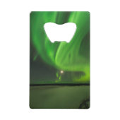 stromende Aurora Creditkaart Flessenopener (Voorkant)