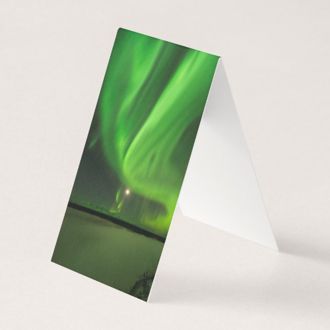 stromende Aurora Kaart (Voorkant)