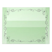 Stromende Beauty Salie Groot Notitieblok (Voorkant)