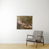 Stromende beken Appalachian Trail | Vermont Wandkleed (In Situ (horizontaal))