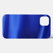 Stromende Blauwe Zijde Stof Abstract Case-Mate iPhone Case (Achterkant (horizontaal))