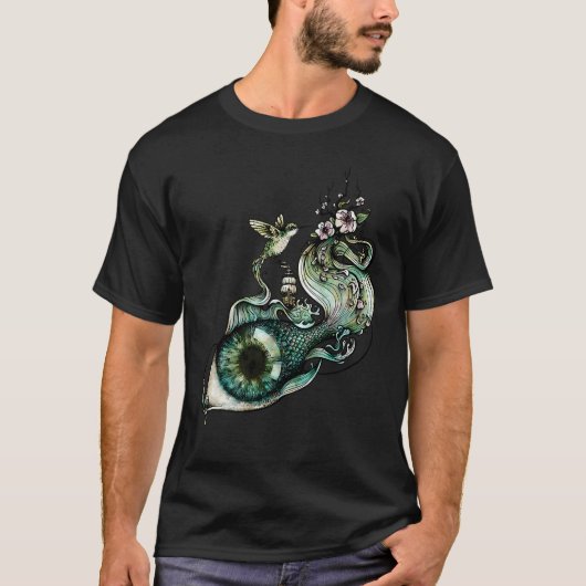 Stromende creativiteit t-shirt (Voorkant)