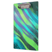 Strömende Farbwogen im Neonlicht Klembord (Links)