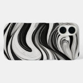 stromende golflijnen Case-Mate iPhone case (Achterkant (horizontaal))