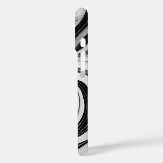 stromende golflijnen Case-Mate iPhone case (Achterkant / Links)