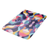 Stromende golven abstract 8 badmat (Gekanteld)