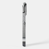 💛 Stromende Gouden Adelaar Aangepaste Naam Vloeib iPhone Hoesje (Rechterkant)