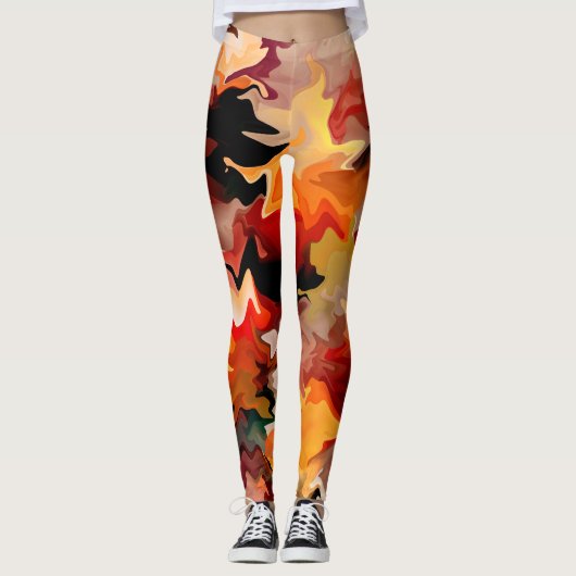 Stromende Herfst....... Leggings (Voorkant)