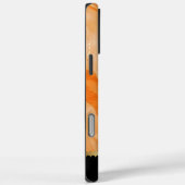 Stromende levendige oranje marmerpatronen Case-Mate iPhone case (Achterkant / Rechts)