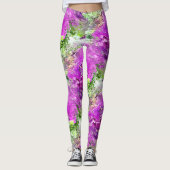 Stromende Petunia's..... Leggings (Voorkant)