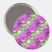 Stromende Petunia's..... Magneet (Voorkant / Achterkant)