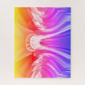 stromende regenboog legpuzzel (Verticaal)