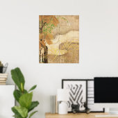 stromende rivier poster (Thuiskantoor)