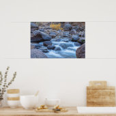 Stromende Rocky River Poster (Keuken)