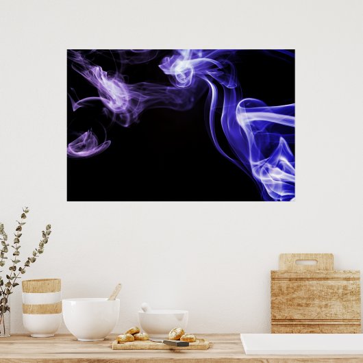 stromende rook poster (Keuken)