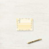 Stromende schoonheid Goldenrod Sticky Notes (Op bureau)