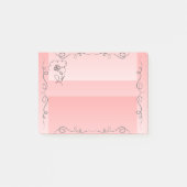 Stromende schoonheid Koraal Sticky Notes (Voorkant)