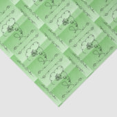 Stromende schoonheid Vloeipapier van Sage Tissuepapier (Detail)