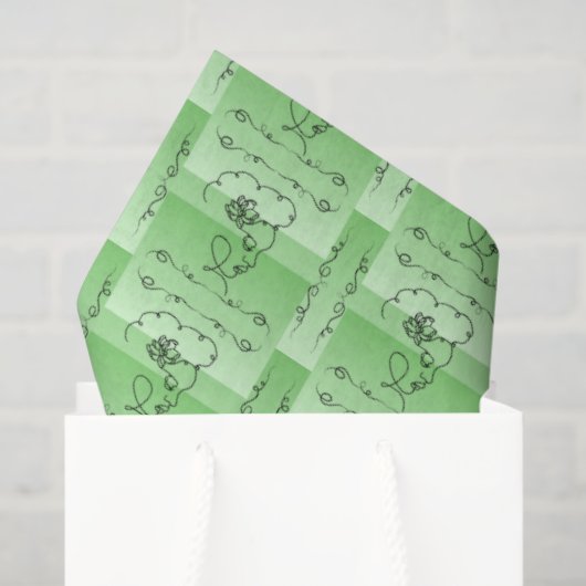 Stromende schoonheid Vloeipapier van Sage Tissuepapier (Cadeauzakje)