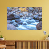 stromende stroom canvas afdruk (Insitu (Woonkamer))