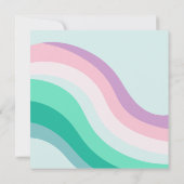 stromende waterverf kaart (Achterkant)