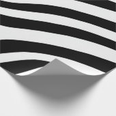 stromende zebrastrepen cadeaupapier (Hoek)