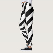 stromende zebrastrepen leggings (Links)