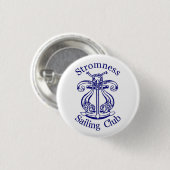Stromness SC Badge Ronde Button 3,2 Cm (Voorkant /achterkant)