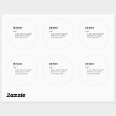 STROMO RONDE STICKER (Vel)