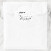 STROMO RONDE STICKER (Tas)