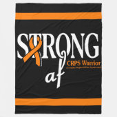 STRONG af...CRPS Fleece Deken (Voorkant)