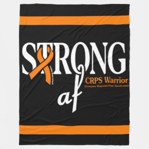 STRONG af...CRPS Fleece Deken