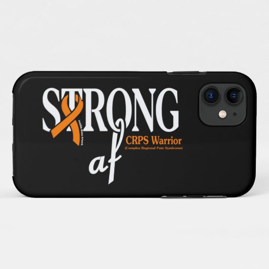 STRONG af...CRPS Hoesje-Mate iPhone Case (Achterkant (horizontaal))