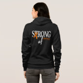 STRONG af...CRPS Hoodie (Achterkant volledig)