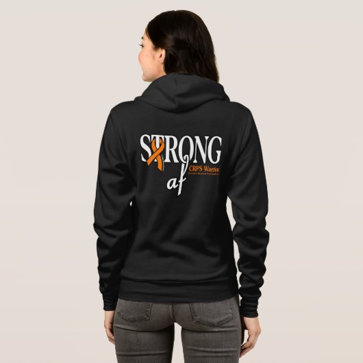 STRONG af...CRPS Hoodie (Achterkant volledig)