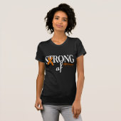 STRONG af...CRPS T-shirt (Voorkant volledig)