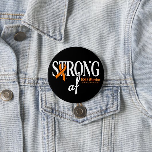 STRONG af...RSD-Button Ronde Button 7,6 Cm (In situ)