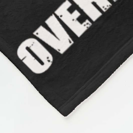 Strong Afro Mom Overdose Awareness  Fleece Deken (Hoek)