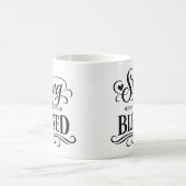 Strong and Blessed Inspirational Coffee Mug Koffiemok (Center)