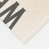 Strong and Courageous Joshua 1:9 Bible Fleece Deken (Hoek)